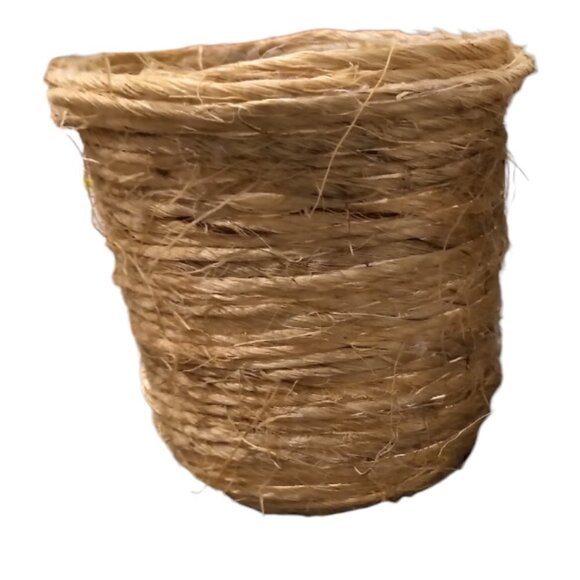 🎁Free🎁 Lot 2 BOHO Sisal Planter/ Makeup Holder Upcycled Environmental Friendly - Picture 2 of 15